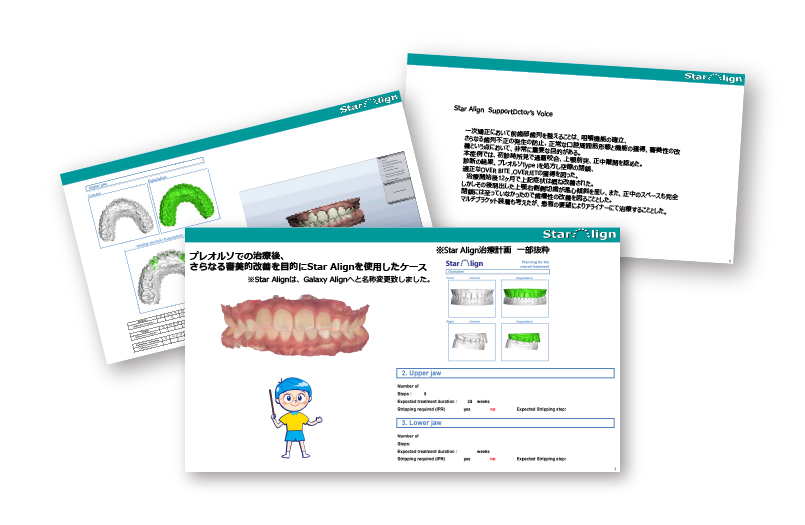 Galaxy Alignサポートドクターによる症例