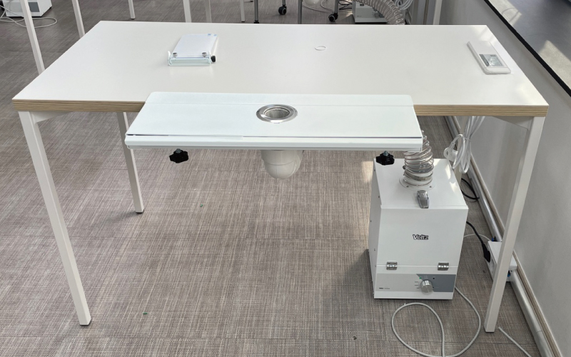 技工用集塵機 SJ330設置イメージ